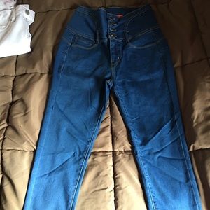 High waisted jeans too big for me